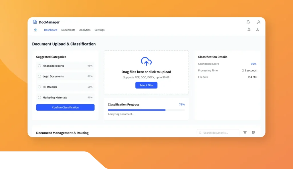 AI Document Classification Tool
