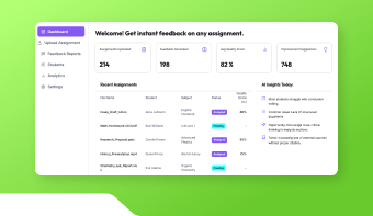 AI Assignment Feedback Generator