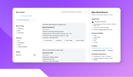 Branch Finder Assistant