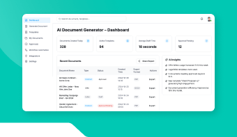 Document Generator (PDF, DOCX)