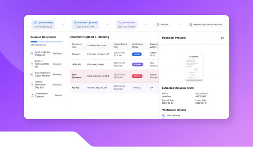 Document Upload Workflow