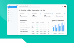 Workflow Builder with AI Triggers