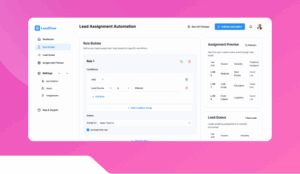 Lead Assignment Workflow Automation.