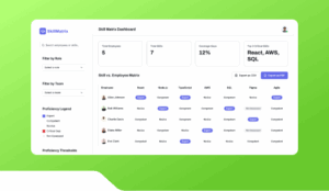 Skill Matrix Visualizer