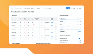 Grade Calculator for Teachers