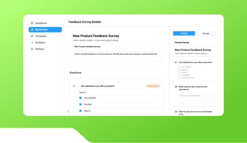 Employee Feedback Survey Creator