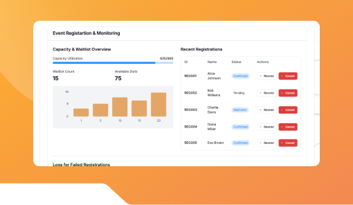 Event Registration Chatbot for Public Programs