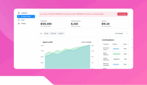 Ad Spend Tracker Dashboard