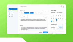 Fitness Tip Broadcaster.