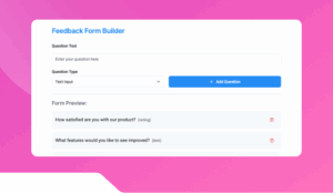 Product Feedback Collector