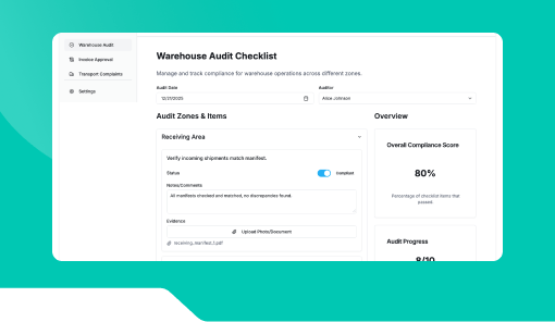 Warehouse Audit Checklist