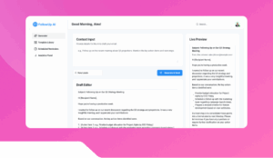 Follow-up Email Draft Generator