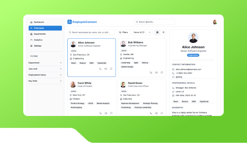 Employee Directory Search Assistant