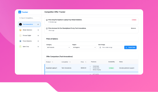 Competitor Offer Tracker