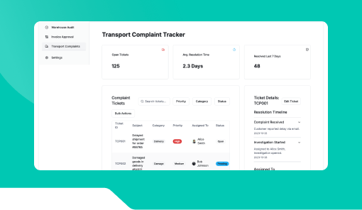 Transport Complaint Tracker