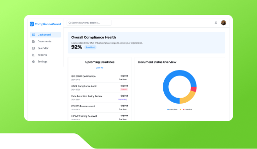 Compliance Document Reminder Tool