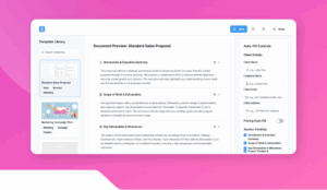 Proposal Template Generator.