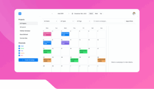 Marketing Calendar Scheduler