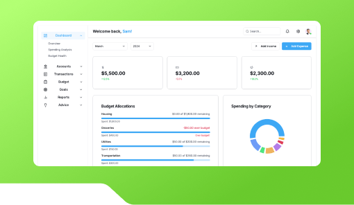 Personal Budget Dashboard