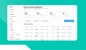 Asset Inventory Dashboard.