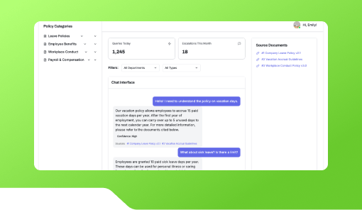 HR Policy Q&A Chatbot