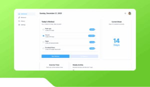 Fitness Routine Tracker.