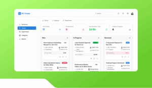 HR Ticket Management Board