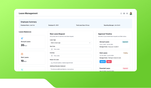 Leave Request Workflow Bot