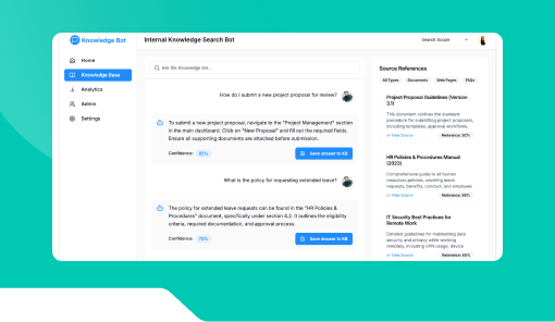 Internal Knowledge Search Bot