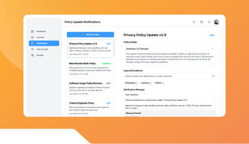 Policy Update Notifier