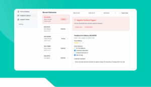 Delivery Feedback Collector.