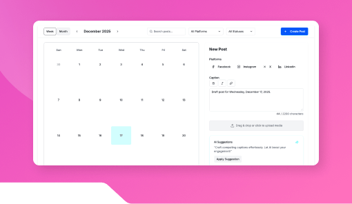Social Media Content Planner