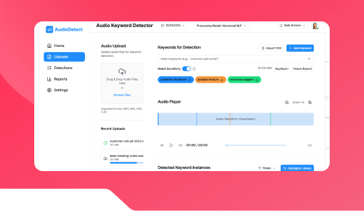 Audio Keyword Detector