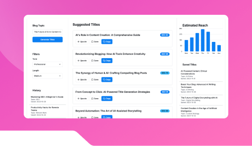 Blog Title Suggestion Assistant