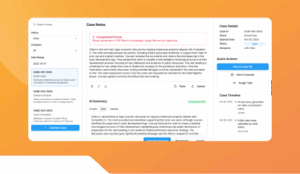 Case Note Summarizer.