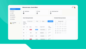 Cleaning Task Scheduler for Hotels.