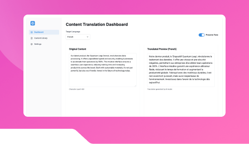 Content Translation Assistant