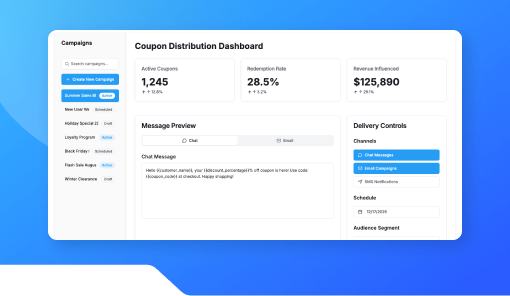 Coupon Code Distribution Bot