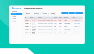 Customer Complaint Routing Tool.