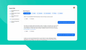 Destination FAQ Chat Assistant.