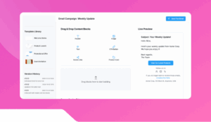 Email Newsletter Builder