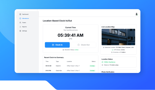 Employee Attendance Check-In (HR / Remote Teams)