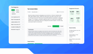 Energy Conservation Tip Messenger.