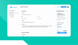 Event Booking Form Generator.
