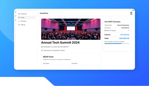 Event Registration Bot (Marketing / Corporate Events)