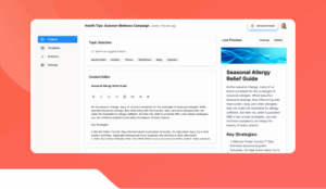 Health Tips Newsletter Generator 1