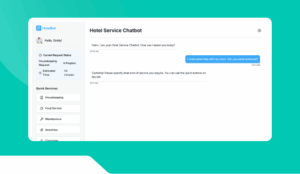 Hotel Service Request Chatbot.