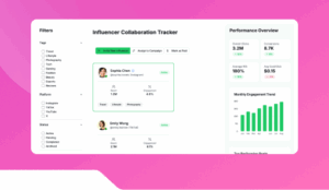 Influencer Collaboration Tracker