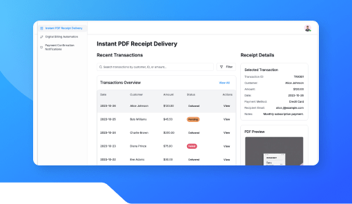 Invoice Sharing Bot (FinTech / Retail)