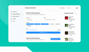 Itinerary Generator from Preferences.